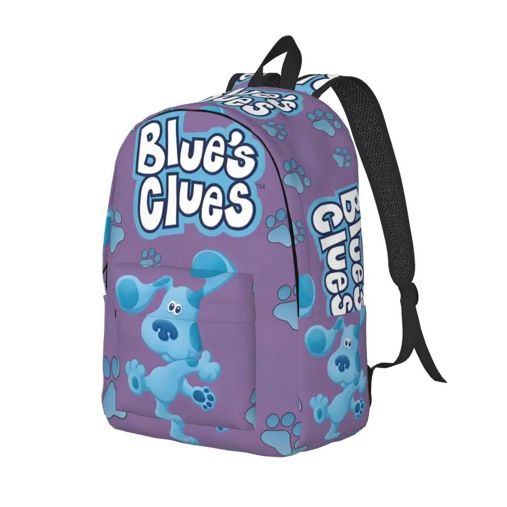 Kawaii Cartoon Blue's Clues Printed Backpack
