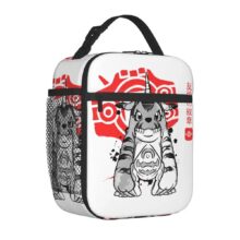 Kawaii Anime Digimon Adventure Gabumon Lunch Bag Kawaii Anime Digimon Adventure Gabumon Lunch Bag