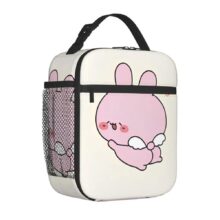 Cartoon Asamimichan Kawaii Insulated Lunch Bag Cartoon Asamimichan Kawaii Insulated Lunch Bag