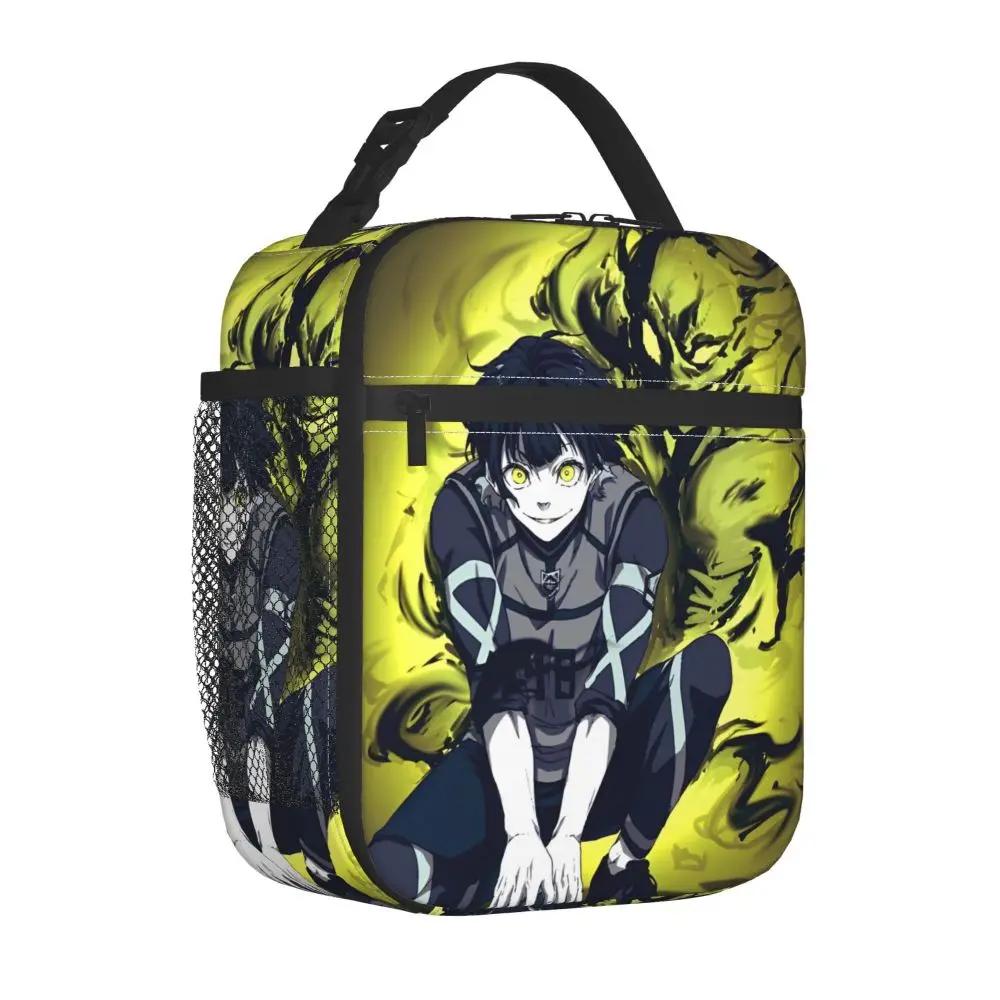 Kawaii Anime Blue Lock Meguru Bachira Printed Lunch Bag