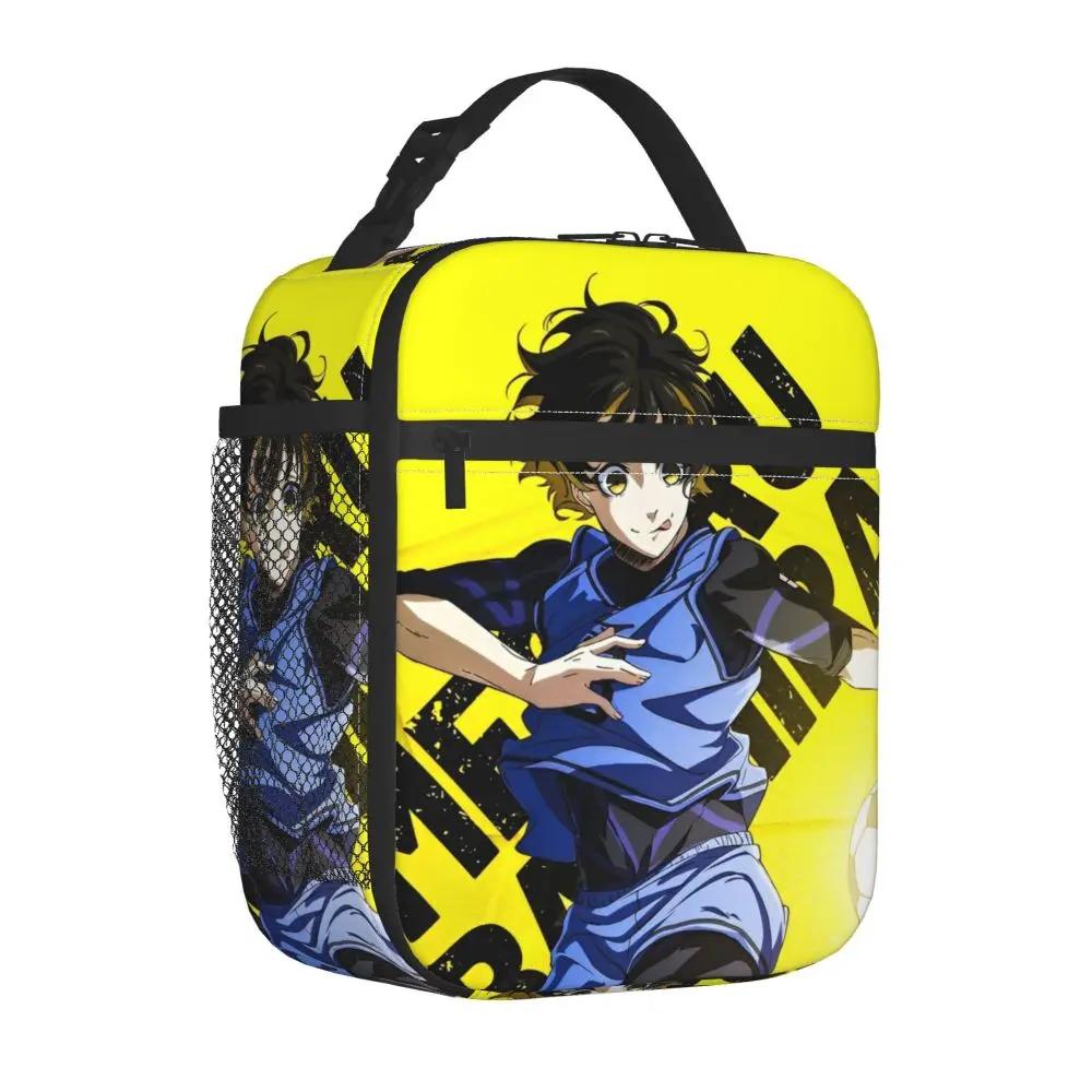 Anime Blue Lock Meguru Bachira Kawaii Lunch Bag