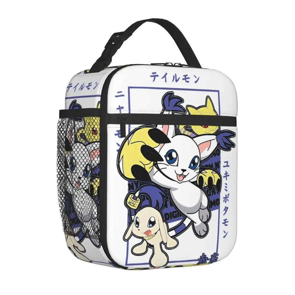 Kawaii Digimon Anime Character Lunch Bag