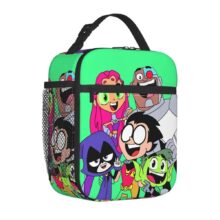 Kawaii Anime Teen Titans Go! Insulated Lunch Bag Kawaii Anime Teen Titans Go! Insulated Lunch Bag