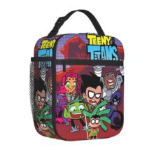 Kawaii Anime Teeny Titans Go! Character Insulated Lunch Bag Kawaii Anime Teeny Titans Go! Character Insulated Lunch Bag