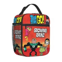 Kawaii Anime Teen Titans Go! Growing Painz Lunch Bag Kawaii Anime Teen Titans Go! Growing Painz Lunch Bag