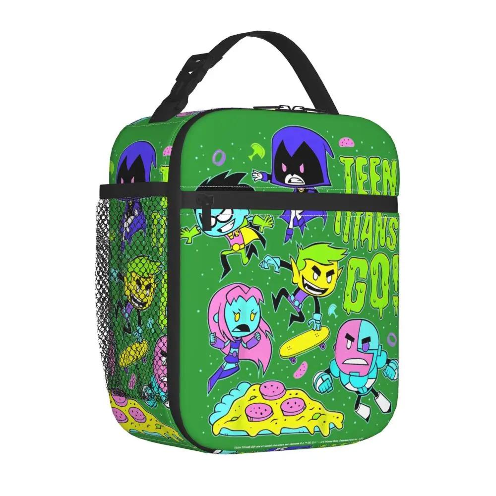 Kawaii Character Teen Titans Go! Lunch Bag