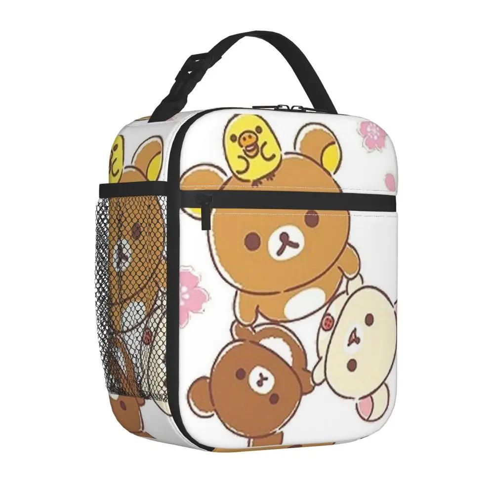 Cartoon Kawaii Rilakkuma And Friends Lunch Bag