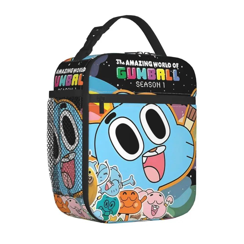 Kawaii The Amazing World Of Gumball Insulated Lunch Bag