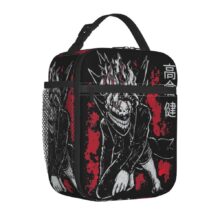 Anime Dandadan Ken Takakura Insulated Kawaii Lunch Bag Anime Dandadan Ken Takakura Insulated Kawaii Lunch Bag