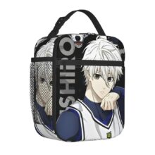 Anime Kawaii Blue Lock Seishirō Nagi Printed Lunch Bag Anime Kawaii Blue Lock Seishirō Nagi Printed Lunch Bag