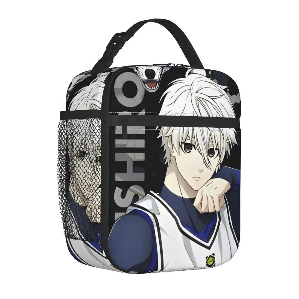 Anime Kawaii Blue Lock Seishirō Nagi Printed Lunch Bag