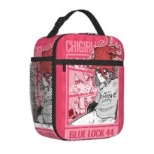 Kawaii Cartoon Blue Lock Hyoma Chigiri Lunch Bag Kawaii Cartoon Blue Lock Hyoma Chigiri Lunch Bag