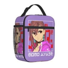 Kawaii Anime Dandadan Momo Ayase Insulated Lunch Bag Kawaii Anime Dandadan Momo Ayase Insulated Lunch Bag