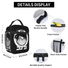 Detective Conan Ran Kiss Shinichi Insulated Lunch Bags Thermal Bag Meal Container High Capacity Lunch Box Tote Men Women Travel (Copy) Detective Conan Ran Kiss Shinichi Insulated Lunch Bags Thermal Bag Meal Container High Capacity Lunch Box Tote Men Women Travel (Copy)