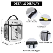 Detective Conan Ran Kiss Shinichi Insulated Lunch Bags Thermal Bag Meal Container High Capacity Lunch Box Tote Men Women Travel (Copy) Detective Conan Ran Kiss Shinichi Insulated Lunch Bags Thermal Bag Meal Container High Capacity Lunch Box Tote Men Women Travel (Copy)