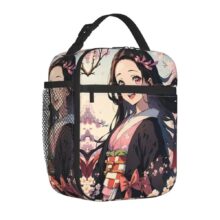 Anime Kawaii Demon Slayer Nezuko Kamado Lunch Bag Anime Kawaii Demon Slayer Nezuko Kamado Lunch Bag
