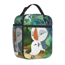 Kawaii Cartoon Puffin Rock Oona And Baba Lunch Bag Kawaii Cartoon Puffin Rock Oona And Baba Lunch Bag