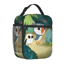 Cartoon Puffin Rock Oona And Baba Kawaii Lunch Bag Cartoon Puffin Rock Oona And Baba Kawaii Lunch Bag