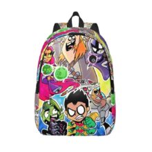 Teen Titans Go! Kawaii Anime Character Backpack Teen Titans Go! Kawaii Anime Character Backpack