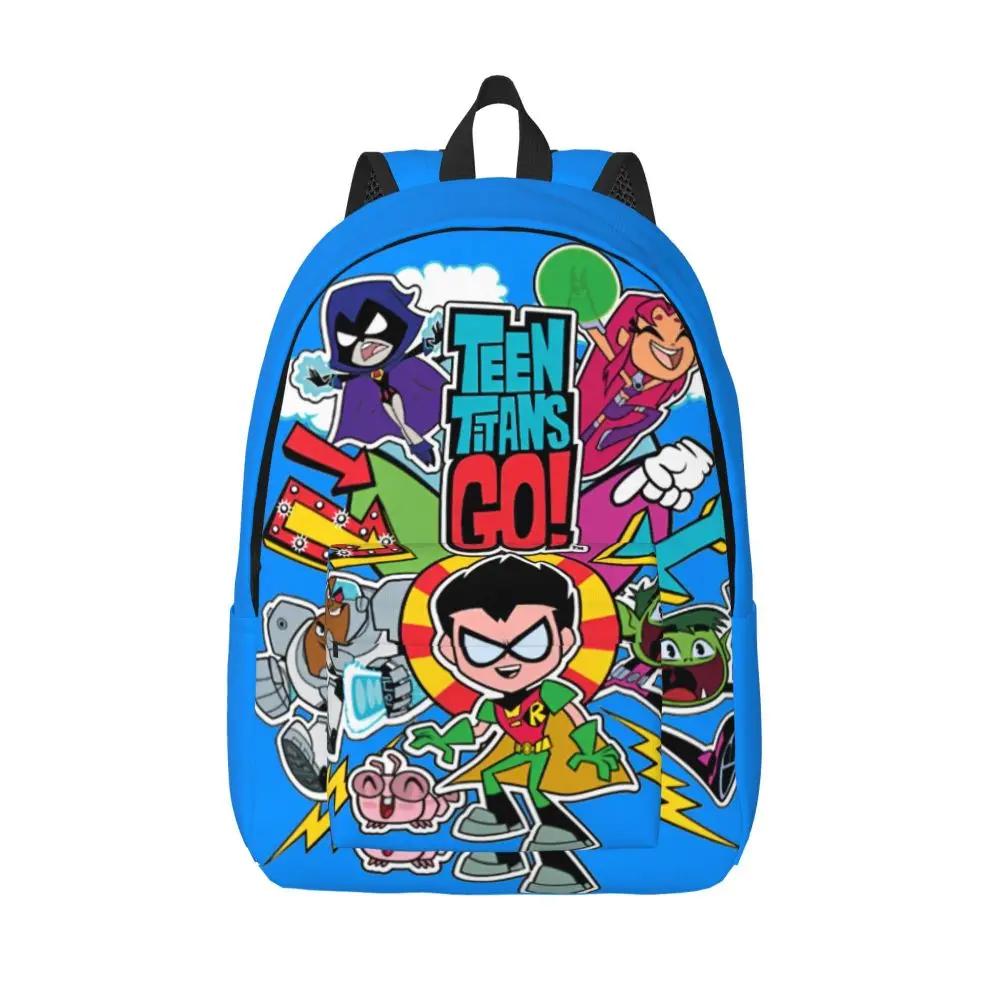 Anime Teen Titans Go! Kawaii Character Printed Backpack