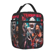 Horror Terrifier Art The Clown Insulated Print Lunch Bag Horror Terrifier Art The Clown Insulated Print Lunch Bag