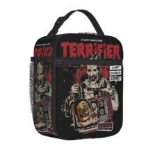 Horror Terrifier Art The Clown Polyester Lunch Bag Horror Terrifier Art The Clown Polyester Lunch Bag