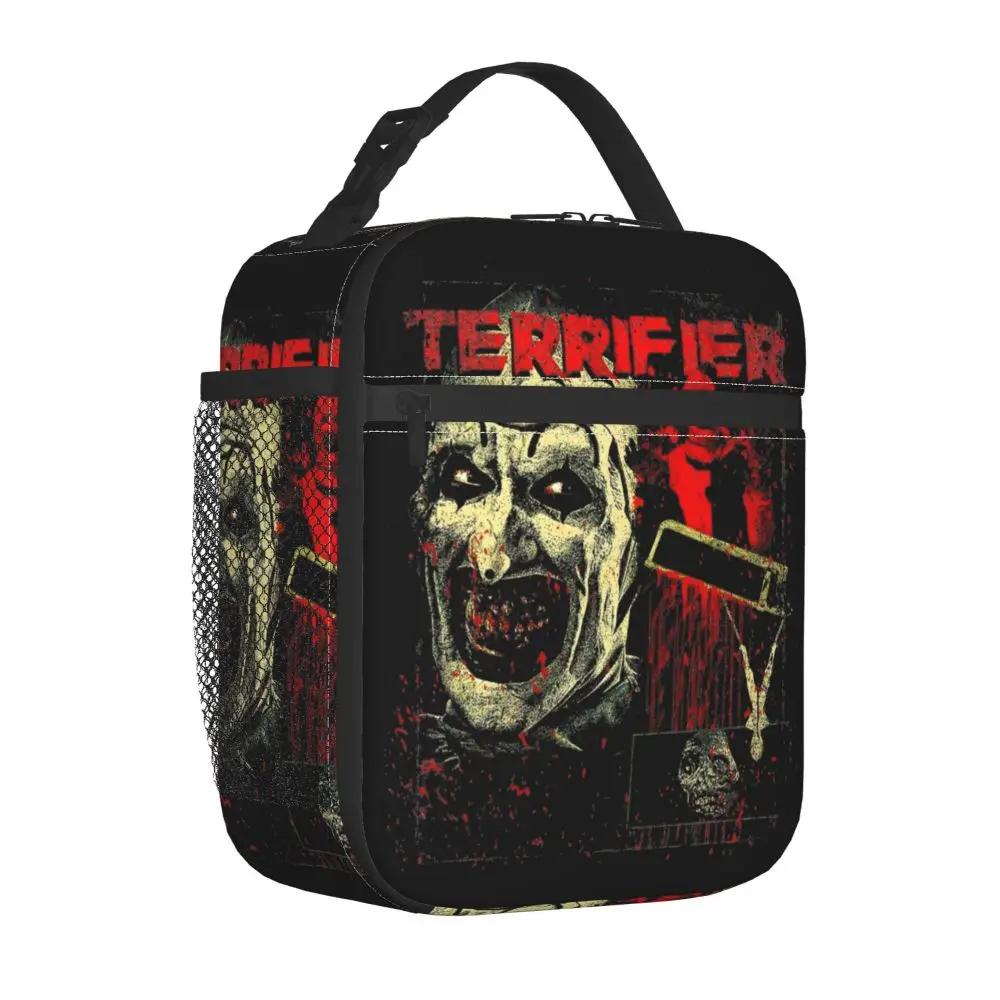 Horror Terrifier Art The Clown Printed Polyester Lunch Bag