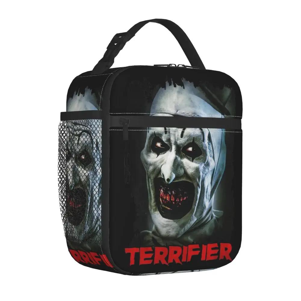 Horror Terrifier Art The Clown Insulated Polyester Lunch Bag