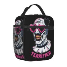 Horror Terrifier Art The Clown Printed Lunch Bag Horror Terrifier Art The Clown Printed Lunch Bag