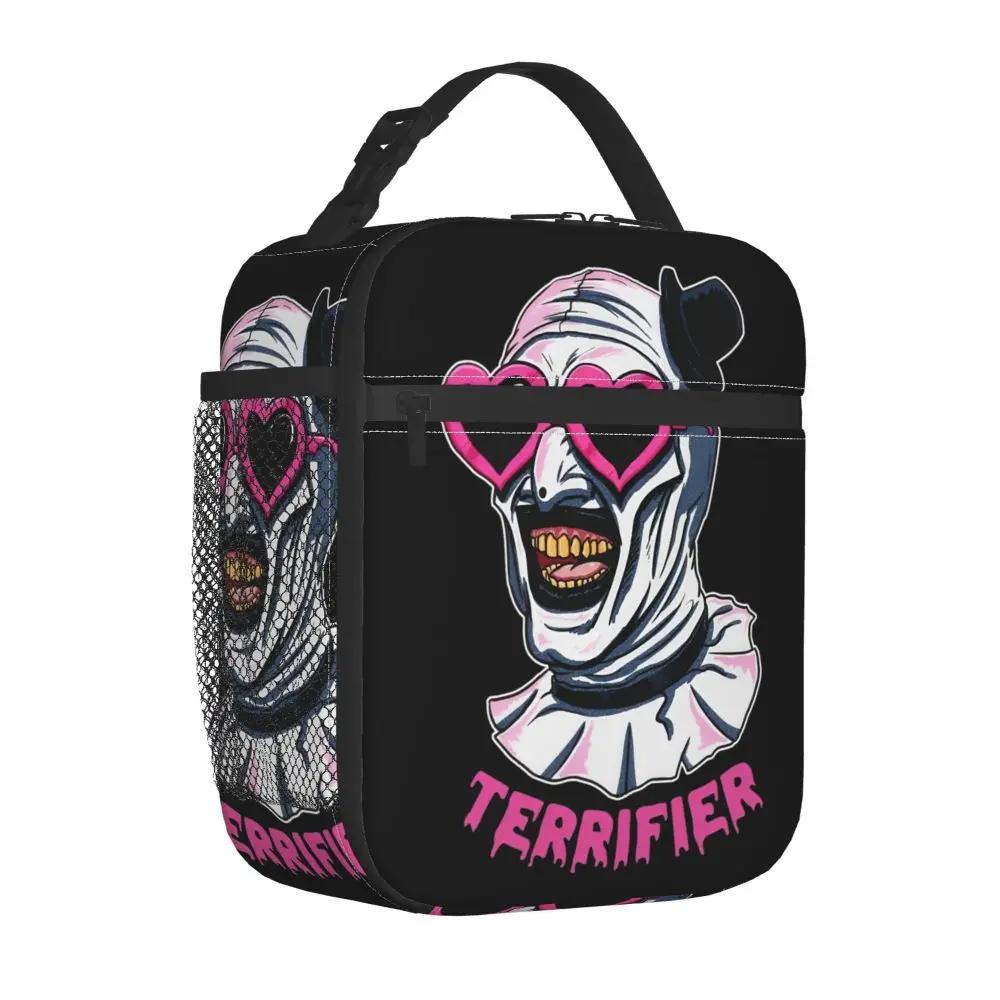 Horror Terrifier Art The Clown Printed Lunch Bag