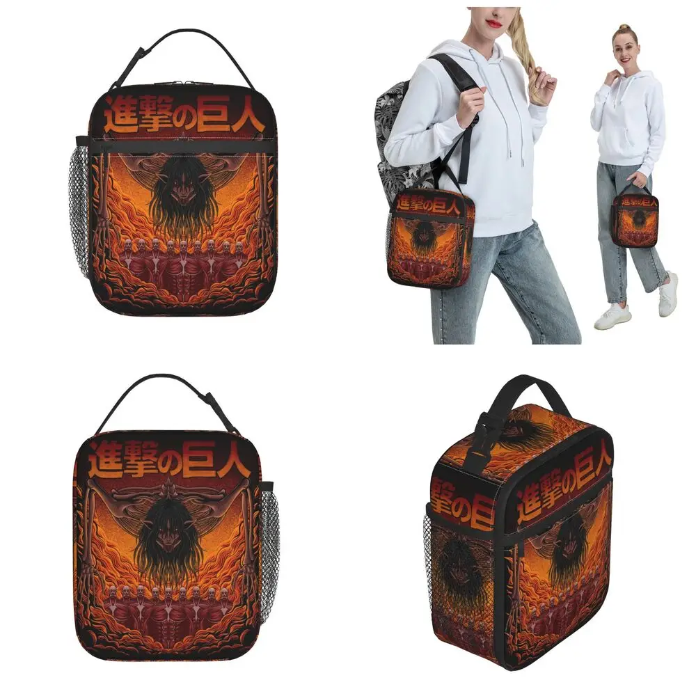 Anime Kawaii Rumbling Attack On Titan Lunch Bag