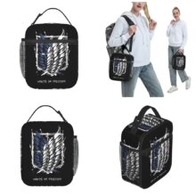 Anime Kawaii Attack On Titan Wings Of Freedom Symbol Lunch Bag Anime Kawaii Attack On Titan Wings Of Freedom Symbol Lunch Bag