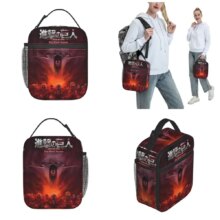 Kawaii Anime Attack On Titan: The Final Season Lunch Bag Kawaii Anime Attack On Titan: The Final Season Lunch Bag
