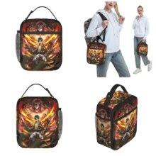 Anime Kawaii Attack On Titan Levi Ackerman Insulated Lunch Bag Anime Kawaii Attack On Titan Levi Ackerman Insulated Lunch Bag