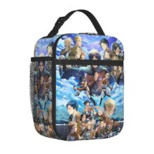 Anime Attack On Titan Character Kawaii Lunch Bag Anime Attack On Titan Character Kawaii Lunch Bag