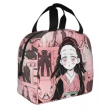 Kawaii Demon Slayer Anime Nezuko Lunch Bag Kawaii Demon Slayer Anime Nezuko Lunch Bag