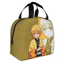 Kawaii Demon Slayer Zenitsu Agatsuma Lunch Bag Kawaii Demon Slayer Zenitsu Agatsuma Lunch Bag