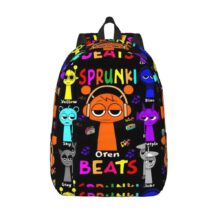 Kawaii Cartoon Sprunki Incredibox Beats Backpack Kawaii Cartoon Sprunki Incredibox Beats Backpack