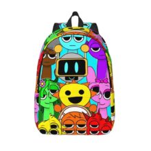 Kawaii Cartoon Sprunki Incredibox Character Student Backpack Kawaii Cartoon Sprunki Incredibox Character Student Backpack