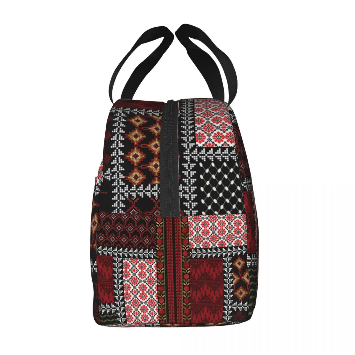 Kawaii Arabic Traditional Pattern Insulated Lunch Bag