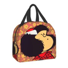 Kawaii Mafalda Insulated Lunch Bag Kawaii Mafalda Insulated Lunch Bag