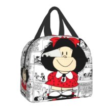 Mafalda Kawaii Polyester Lunch Bag Mafalda Kawaii Polyester Lunch Bag