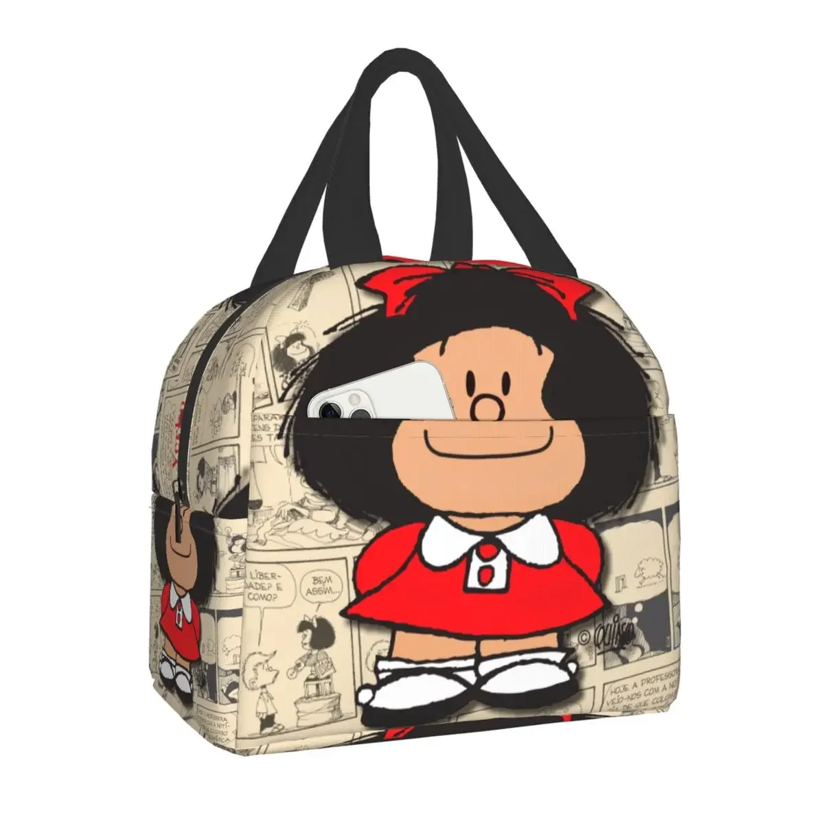 Kawaii Mafalda Lunch Bag