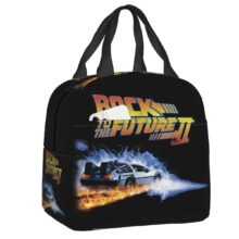 Anime Kawaii Back To The Future Part II Insulated Lunch Bag Anime Kawaii Back To The Future Part II Insulated Lunch Bag