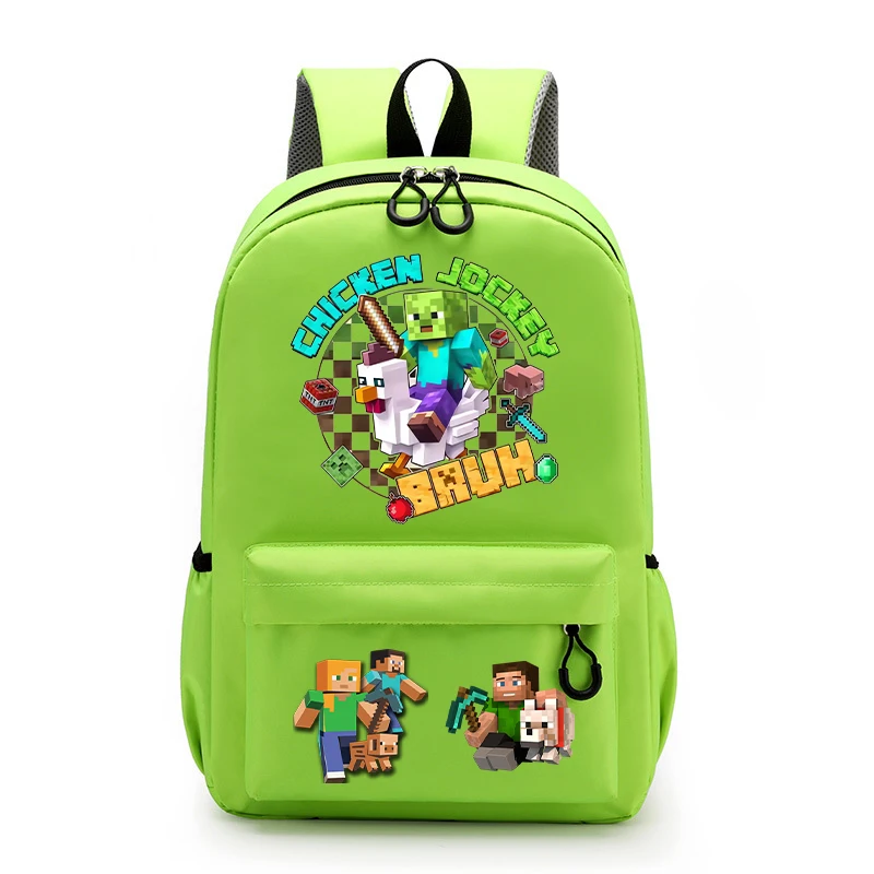 Kawaii Minecraft Character School Bag Kawaii Minecraft Character School Bag