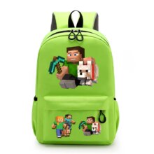 Kawaii Minecraft Steve Printed School Bag Kawaii Minecraft Steve Printed School Bag