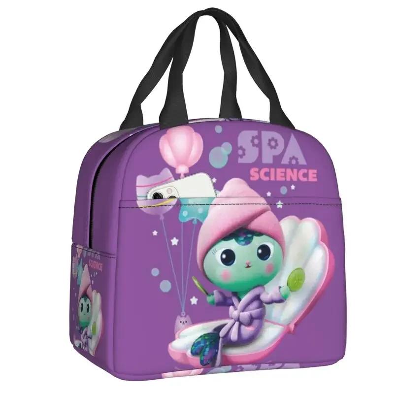 Kawaii Gabby's Dollhouse MerCat Waterproof Lunch Bag