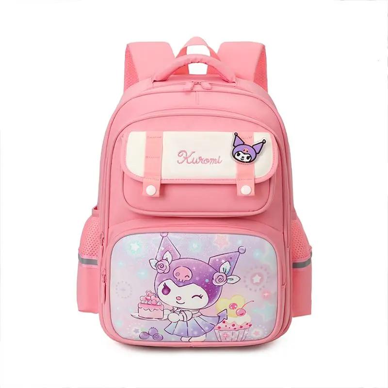 Sanrio Cartoon Kuromi Waterproof Kawaii Backpack
