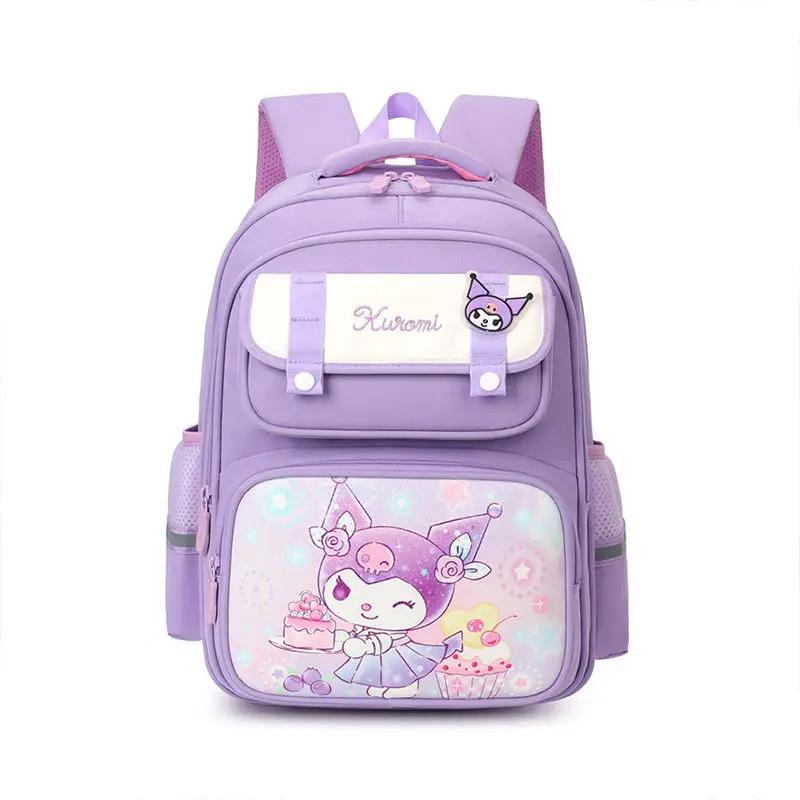 Sanrio Cartoon Kuromi Waterproof Kawaii Backpack