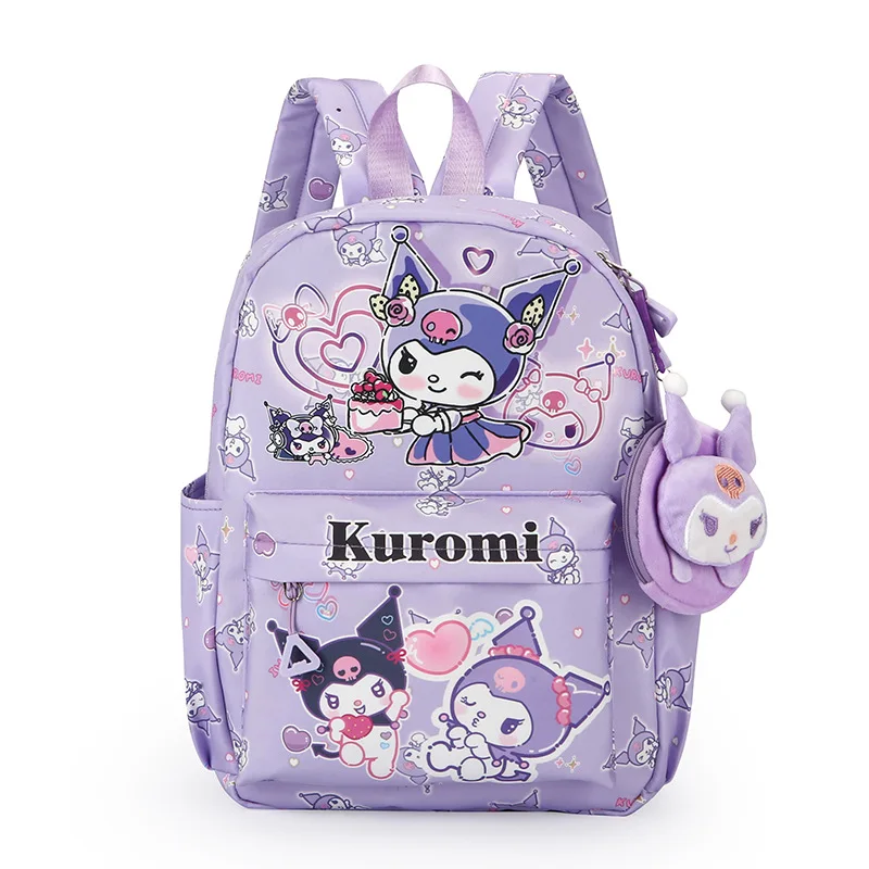 Sanrio Kawaii Kuromi Backpack With Coin Purse